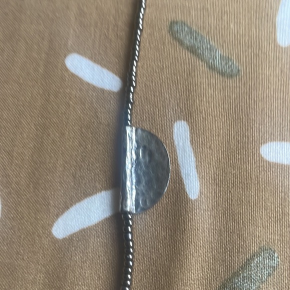 JJill hammered silver with gold seed beads Layering Necklace 💋 - Picture 3 of 5